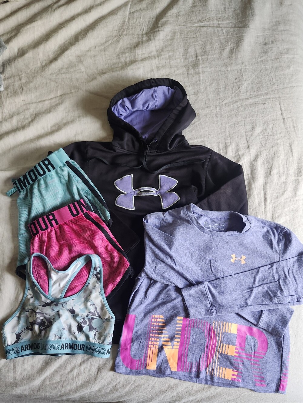 5 Piece Girls Under Armour lot